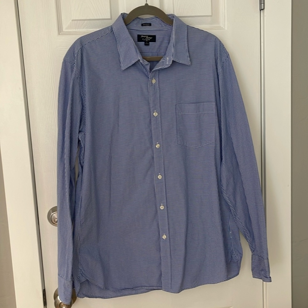 K few mens gingham shirt
